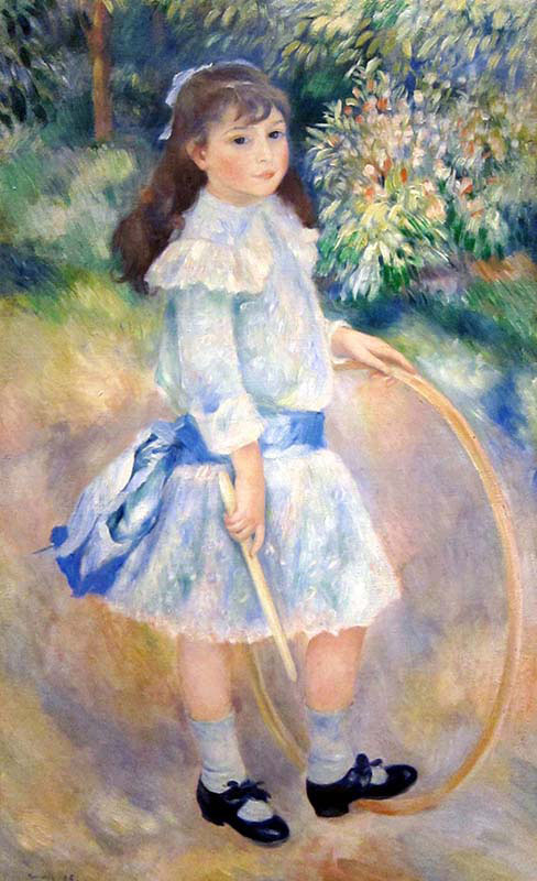 Girl with a Hoop